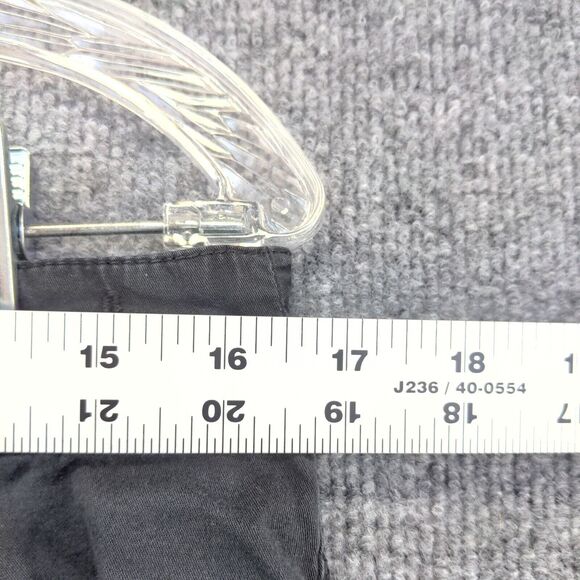 Style & Co. Bermuda Shorts Capris Black Size 12 Cotton Blend Pockets - Picture 4 of 14